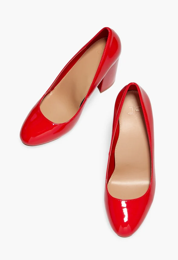 Daphne Block Heel Pump - Image 6