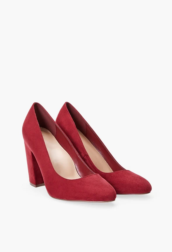 Daphne Block Heel Pump - Image 2