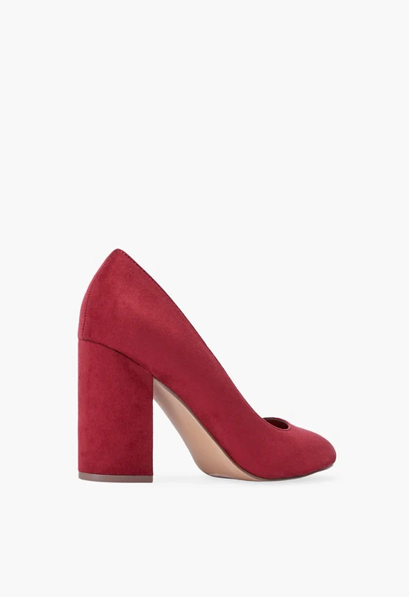 Daphne Block Heel Pump - Image 3