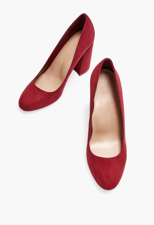 Daphne Block Heel Pump - Image 6