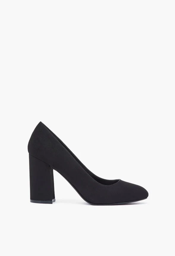 Daphne Block Heel Pump - Image 3