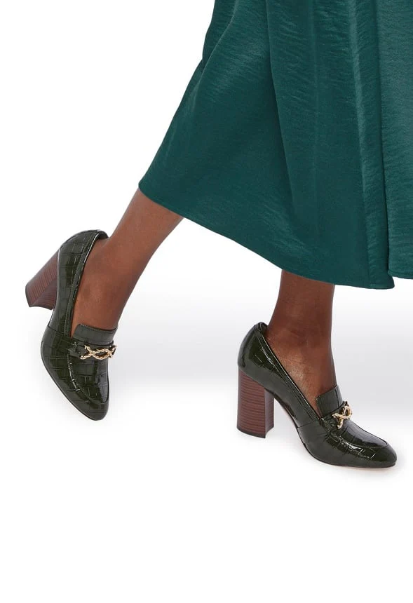 Daphne Heeled Loafer - Image 5