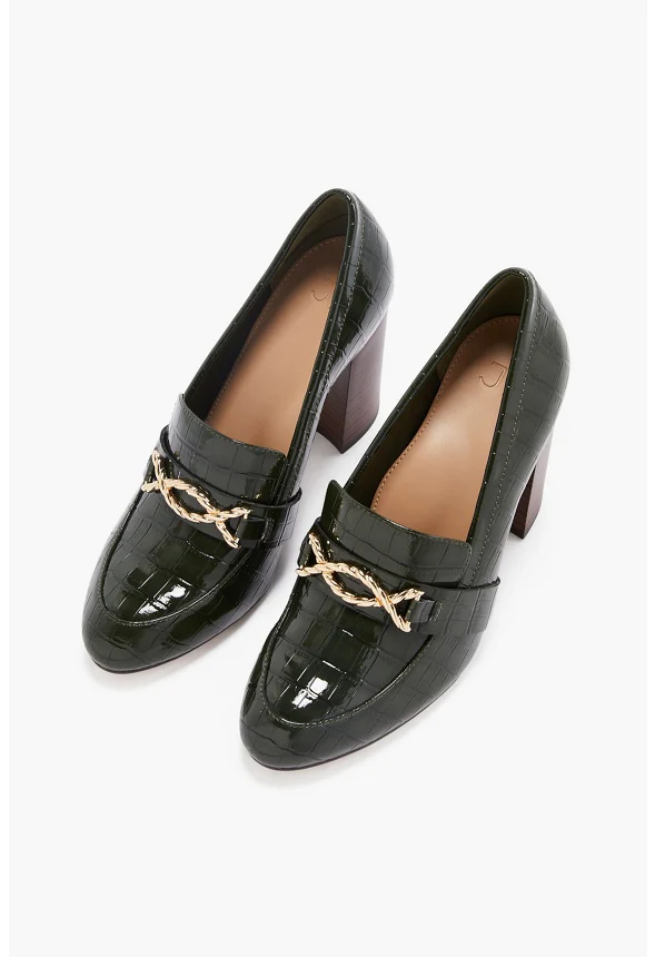 Daphne Heeled Loafer - Image 6