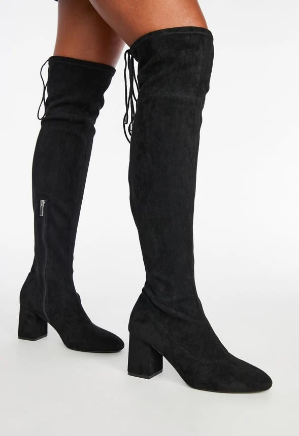 Dauphine Tie Over-The-Knee Boot - Image 2