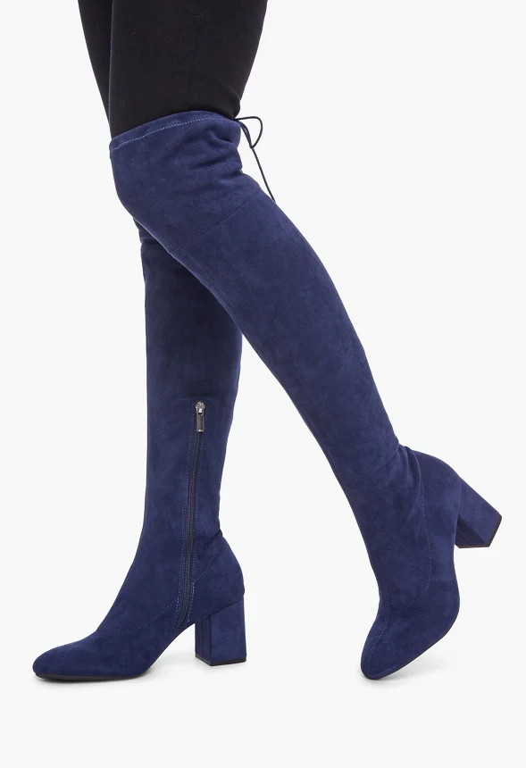 Dauphine Tie Over-The-Knee Boot - Image 2