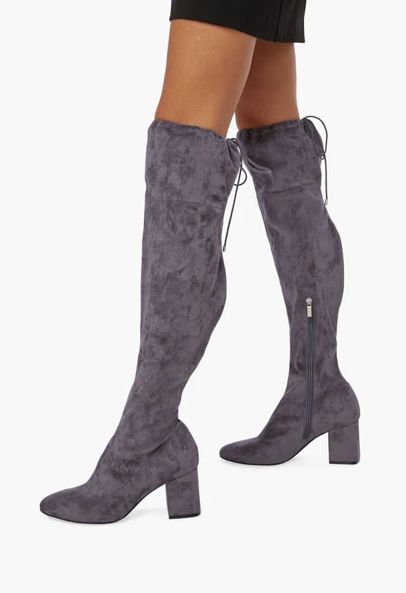 Dauphine Tie Over-The-Knee Boot - Image 5