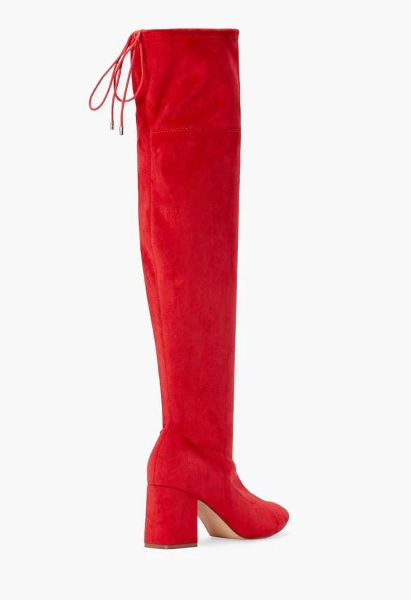 Dauphine Tie Over-The-Knee Boot - Image 3