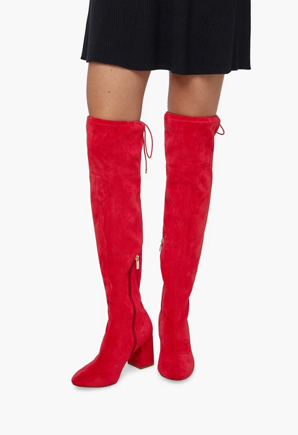 Dauphine Tie Over-The-Knee Boot - Image 5