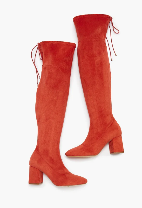 Dauphine Tie Over-The-Knee Boot - Image 6