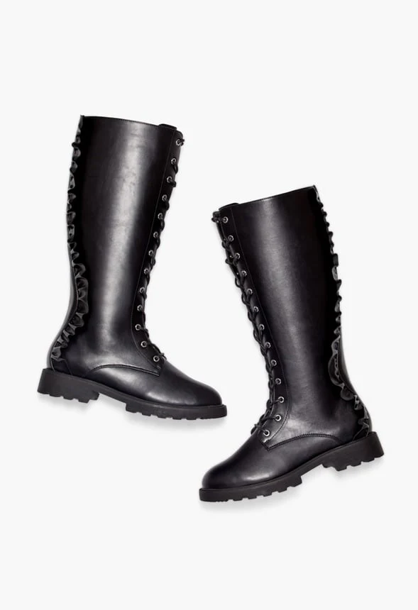 Davenport Ruffle Tall Boot - Image 6