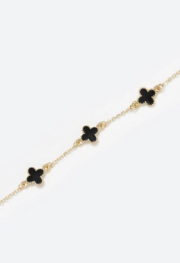 Dee Enamel Clover Allway Necklace - Image 2