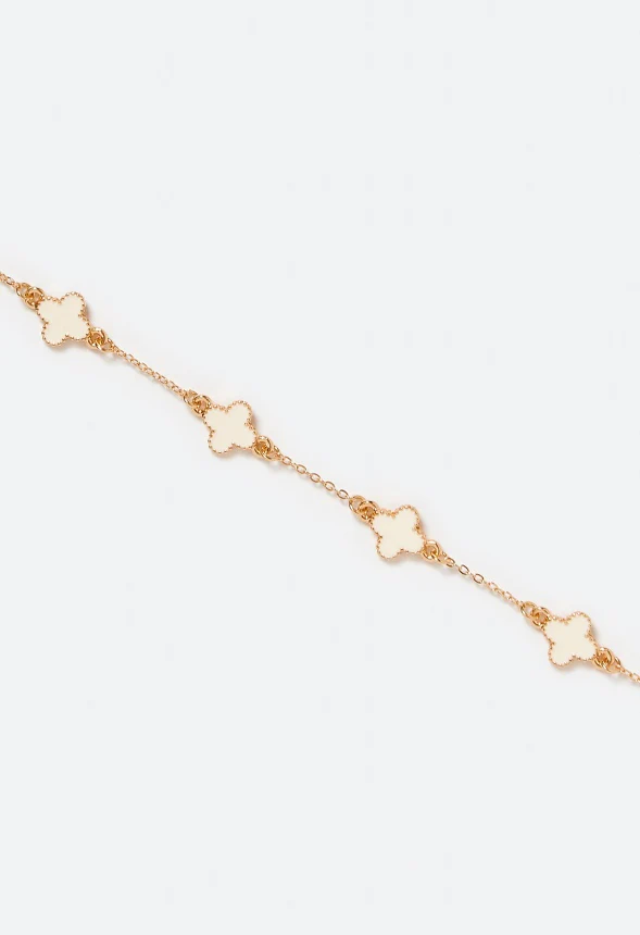 Dee Enamel Clover Allway Necklace - Image 3