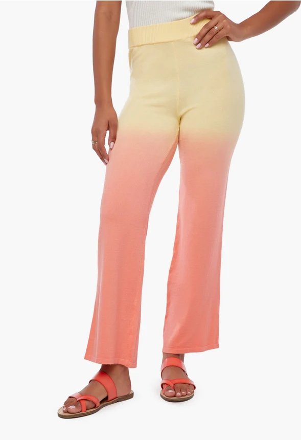 Degrade Wide Leg Sweater Pants - Image 2