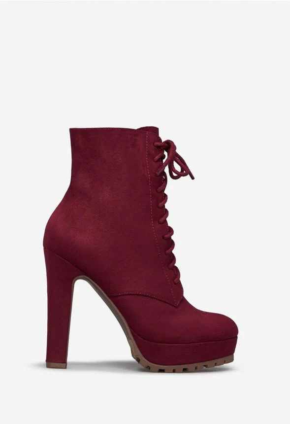 Delia Lace Up Bootie - Image 3