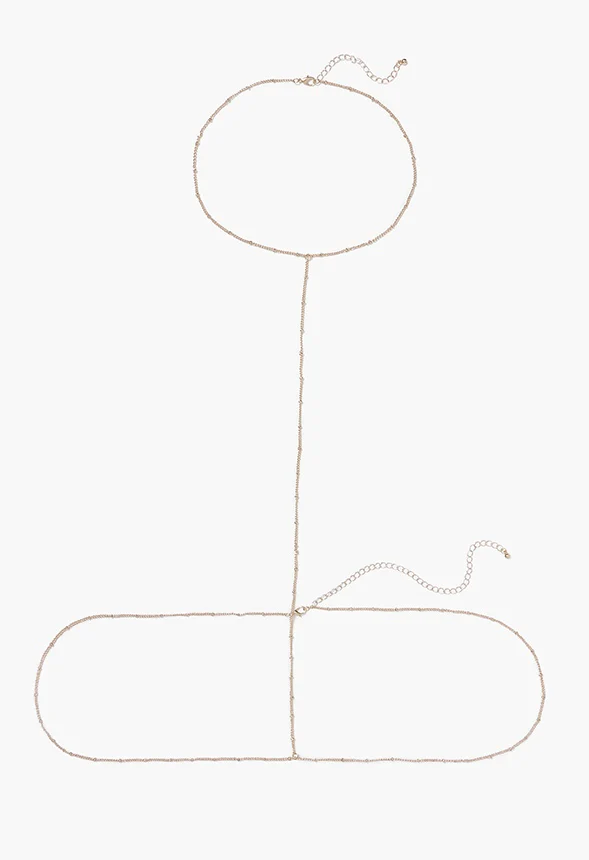 Demi Delicate Chain Bodychain - Image 3