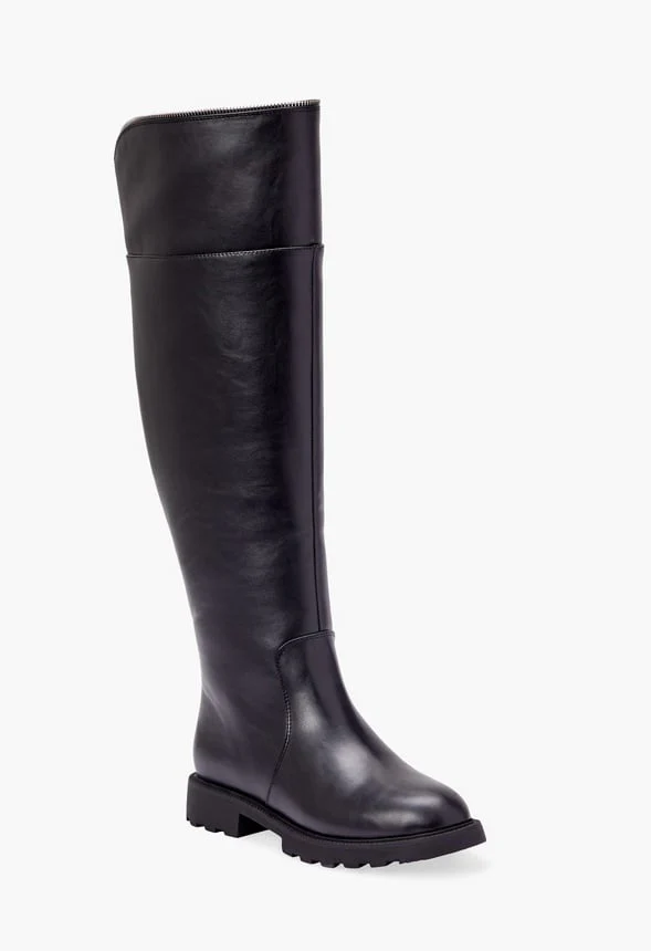 Demi Faux Fur Lined Fold-Over Boot