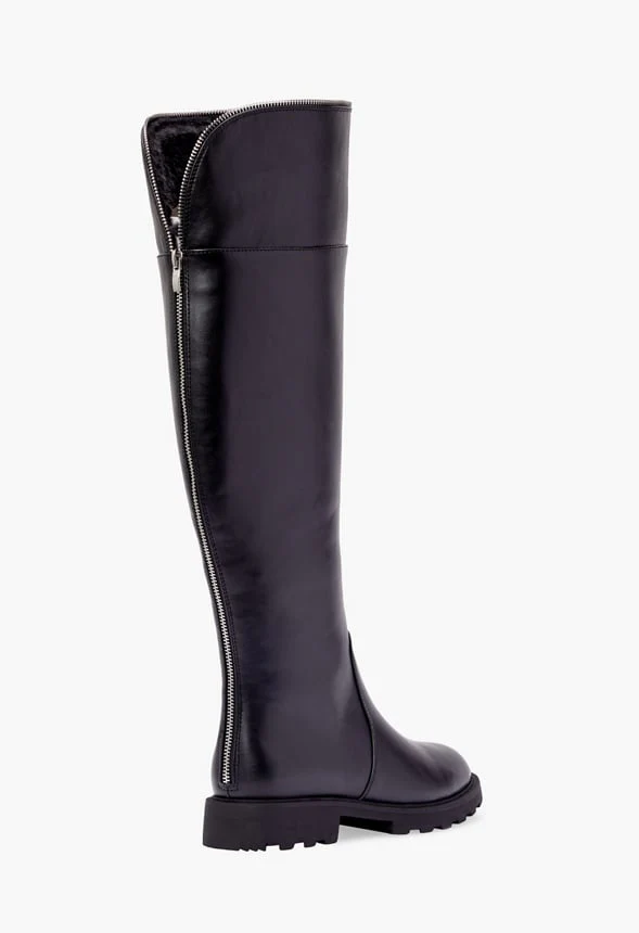Demi Faux Fur Lined Fold-Over Boot - Image 2