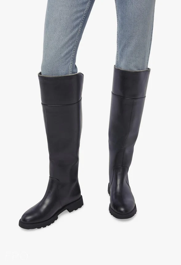 Demi Faux Fur Lined Fold-Over Boot - Image 4