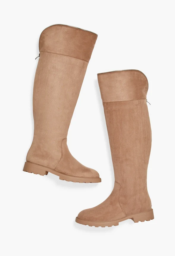 Demi Faux Fur Lined Fold-Over Boot - Image 6