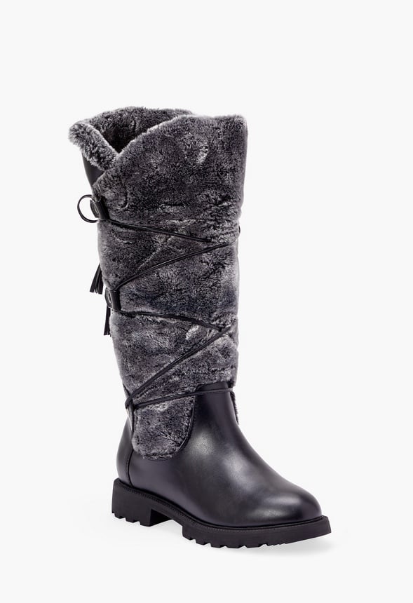 Demi Faux Fur Lug Sole Boot - Image 4