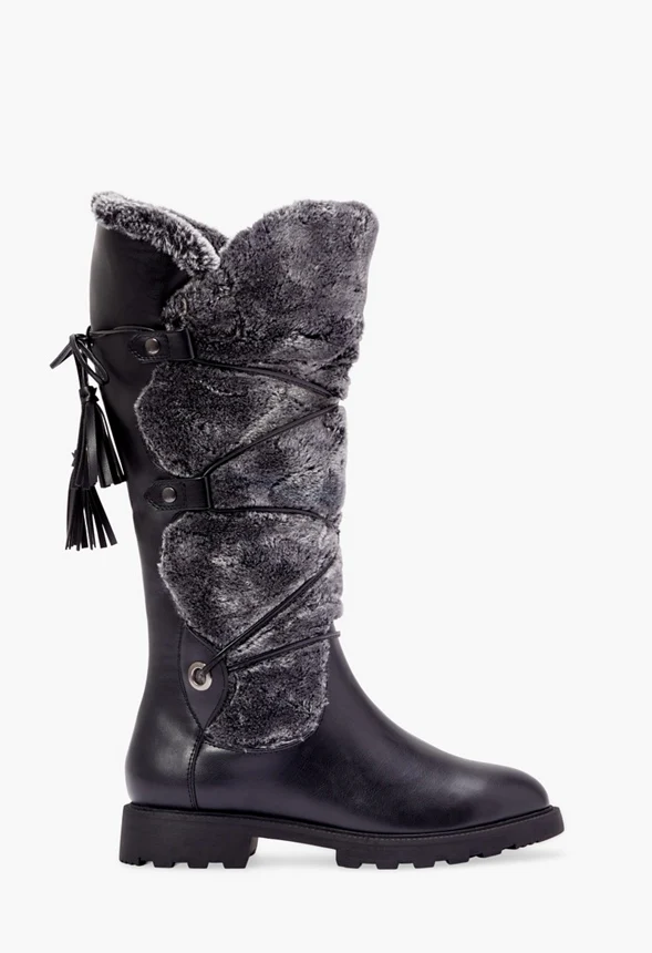Demi Faux Fur Lug Sole Boot - Image 5
