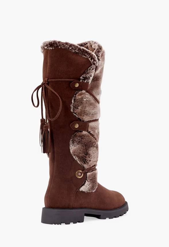 Demi Faux Fur Lug Sole Boot - Image 3