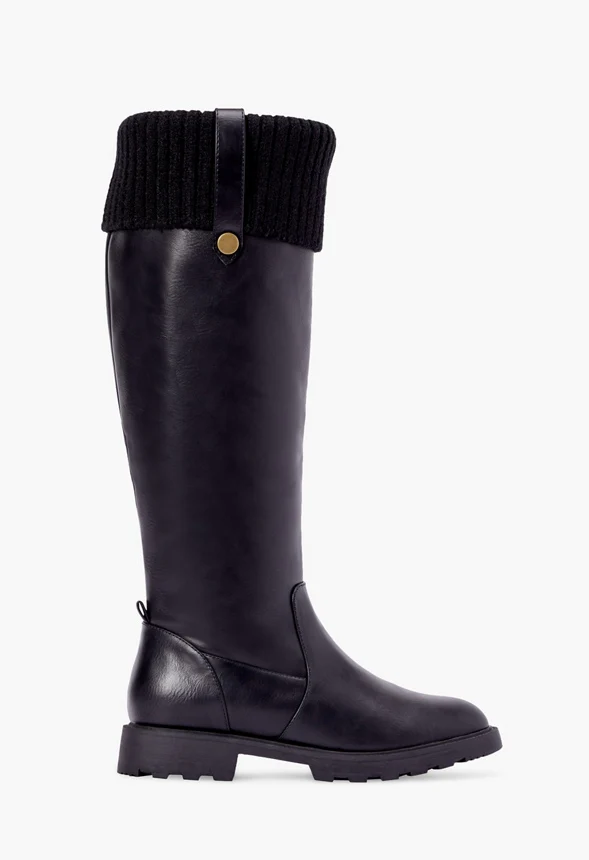 Demi Fold-Over Lug Sole Boot - Image 3