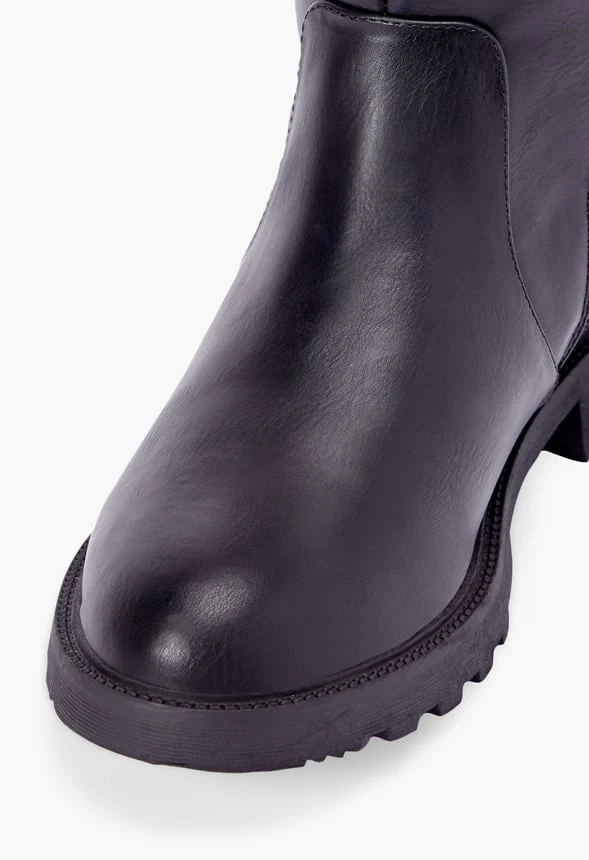Demi Fold-Over Lug Sole Boot - Image 5