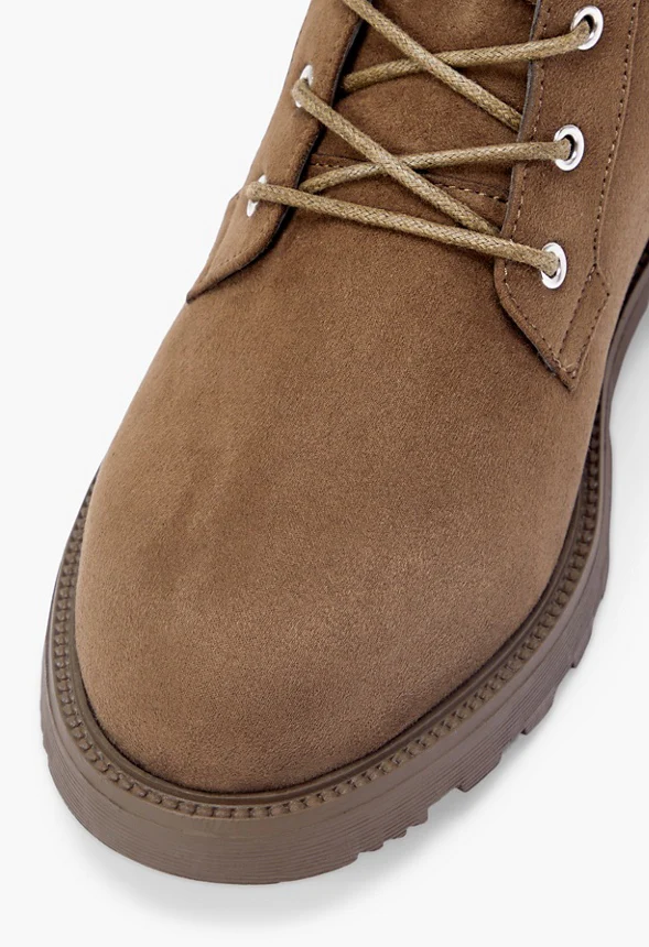 Demi Knit Lug Sole Combat Boot - Image 4