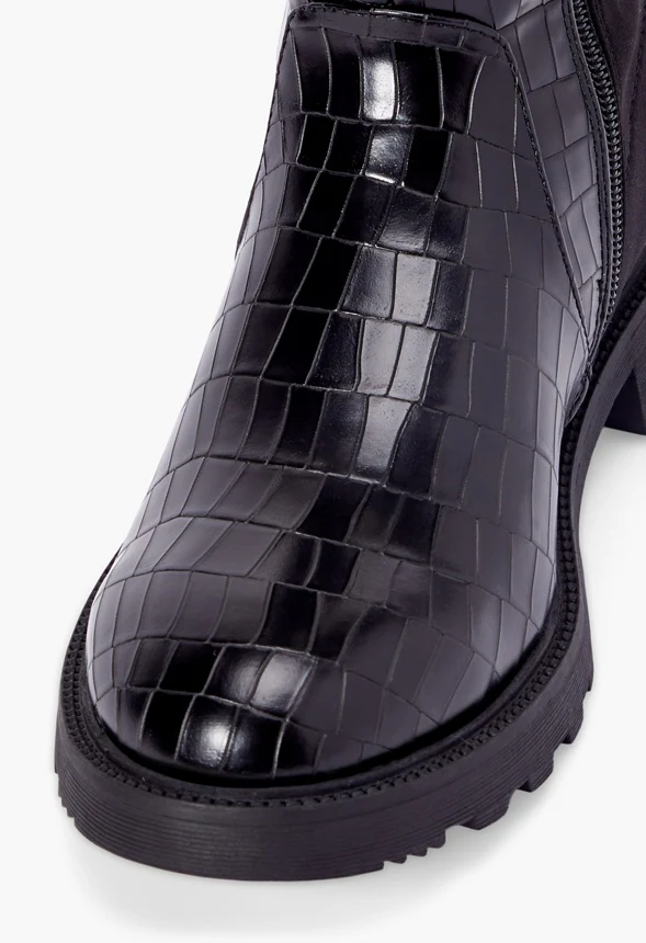 Demi Printed Riding Boot - Image 5