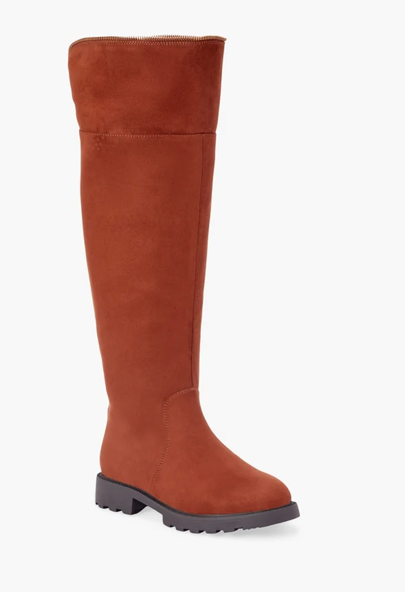 Demi Faux Fur Lined Fold-Over Boot - Image 2