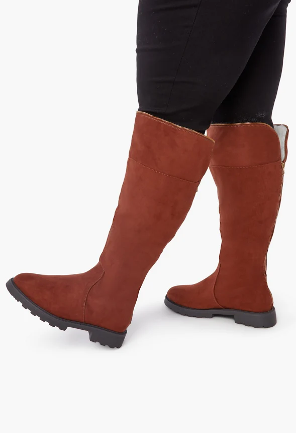 Demi Faux Fur Lined Fold-Over Boot - Image 6