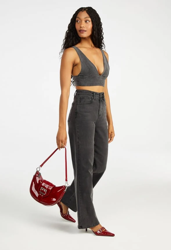 Denim Bralette - Image 4