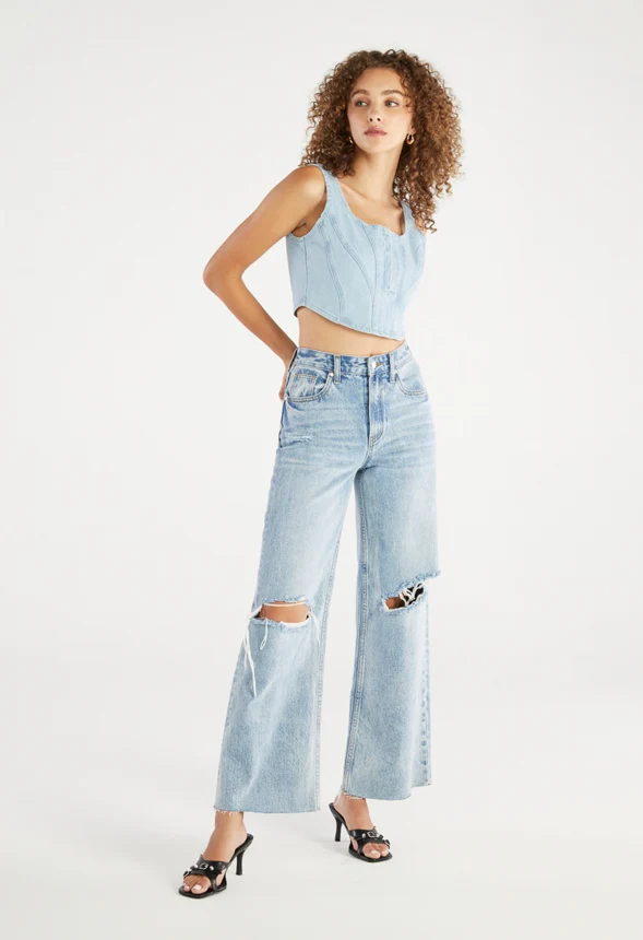 Denim Bustier - Image 5