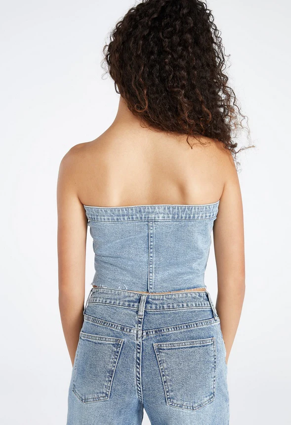 Denim Bustier - Image 2