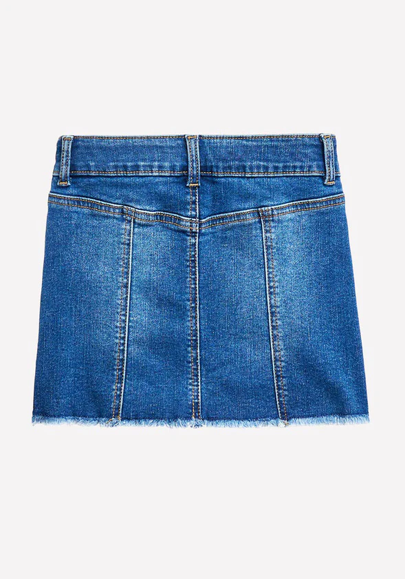 Denim Mini Skirt - Image 2