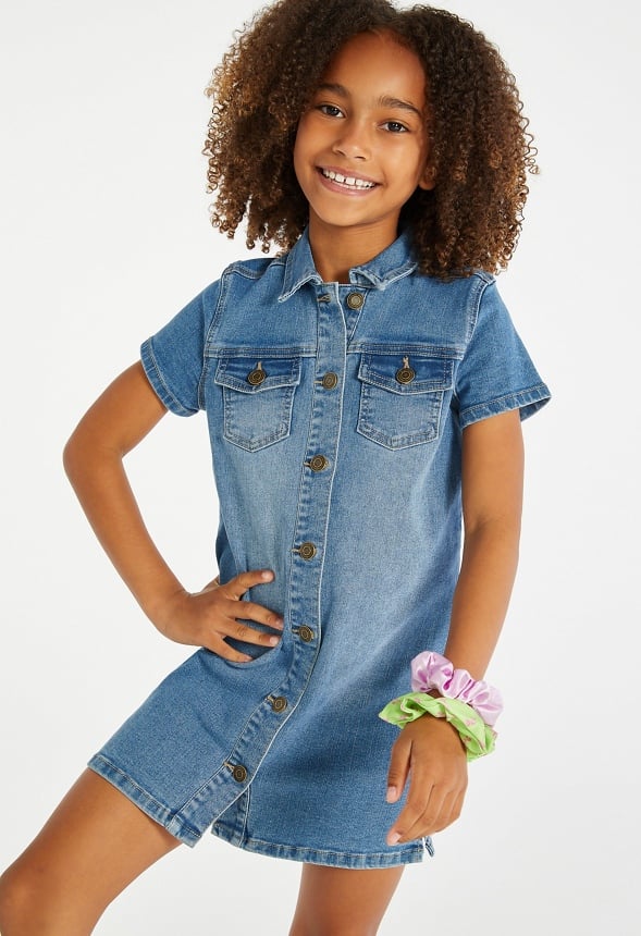 Denim Shirt Dress