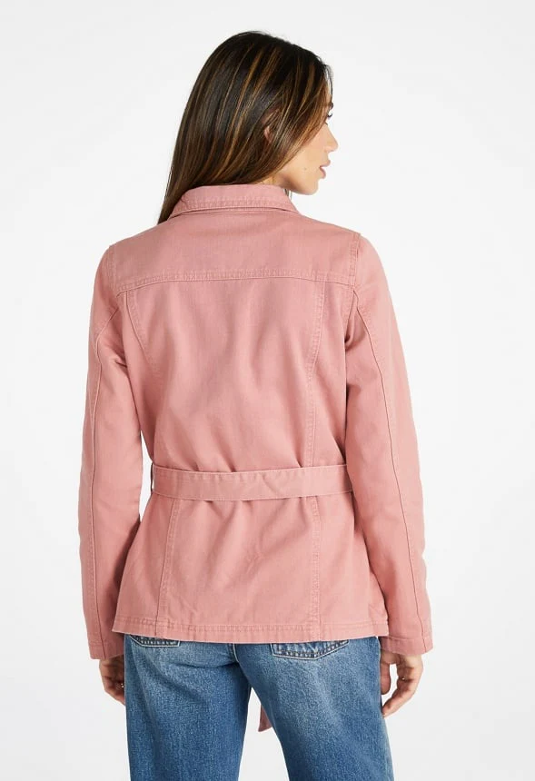 Denim Utility Jacket - Image 2