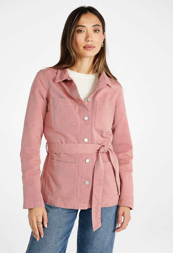 Denim Utility Jacket - Image 4