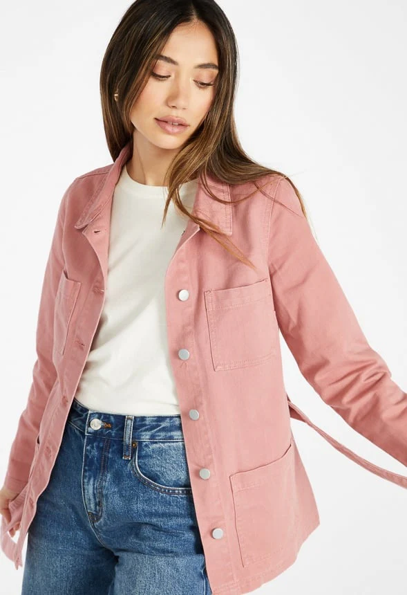 Denim Utility Jacket - Image 5