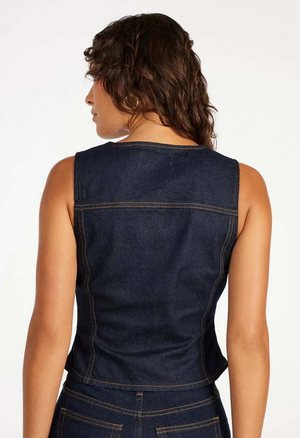 Denim Vest - Image 3