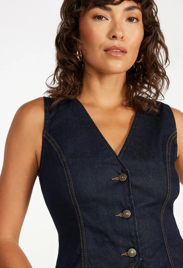 Denim Vest - Image 4