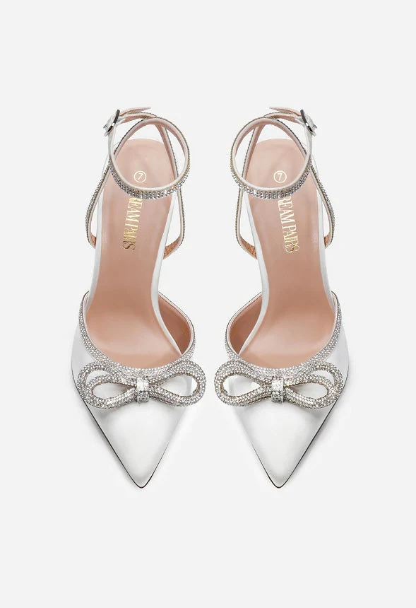 Destiny Stiletto Rhinestone Strap Pump - Image 4