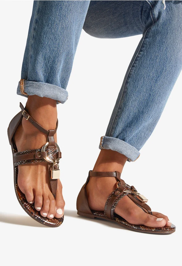 Devinne Flat Sandal - Image 2