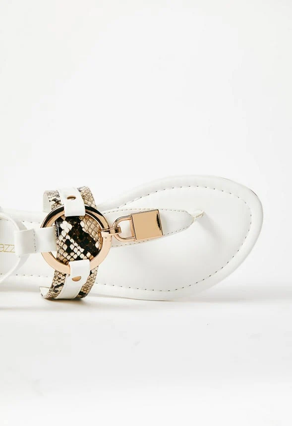Devinne Flat Sandal - Image 7