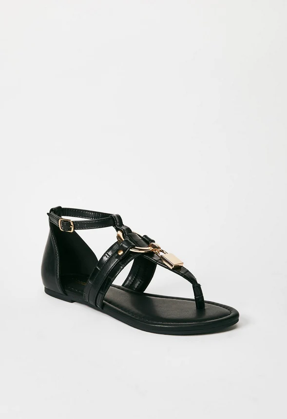 Devinne Flat Sandal - Image 3