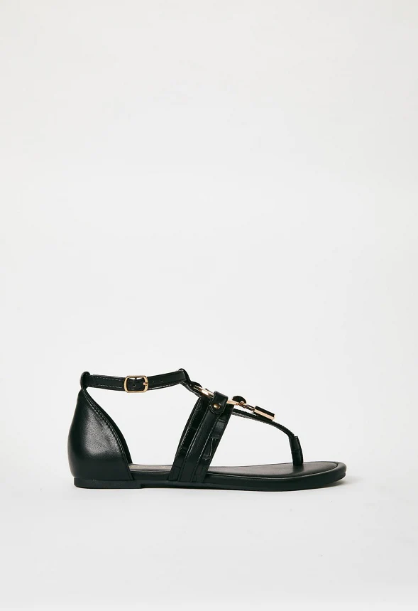 Devinne Flat Sandal - Image 4