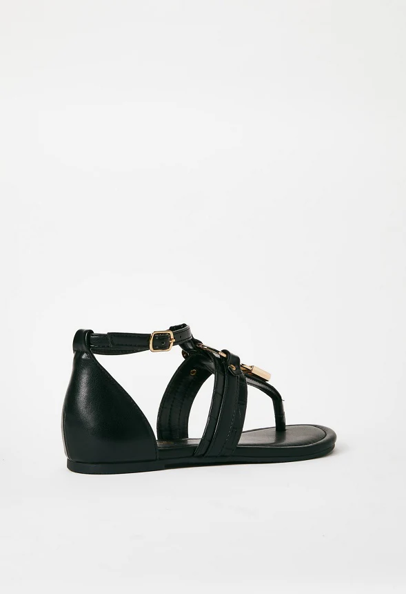 Devinne Flat Sandal - Image 5
