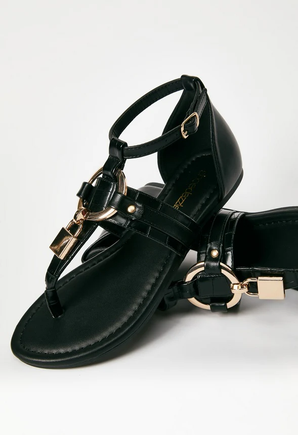 Devinne Flat Sandal - Image 6