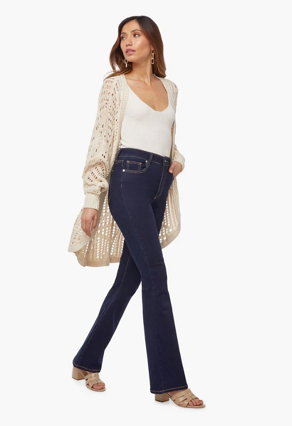Diamond Stitch Cardigan - Image 3